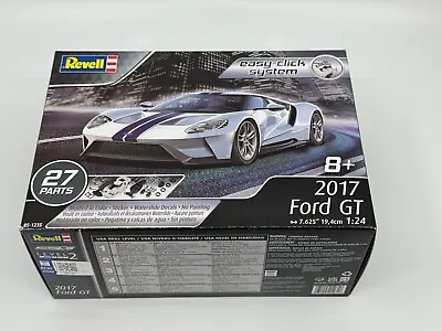 Revell 2017 Ford GT - Snap Tite Plastic Model Car Kit - 1/24 Scale - #1235 • $24.95