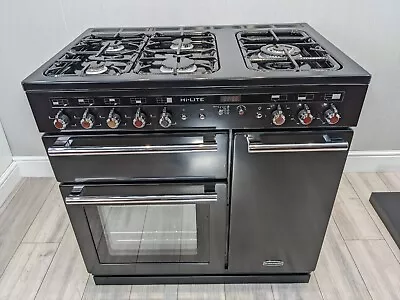 Rangemaster Hi Lite 90 Dual Fuel Range Cooker With Rangemaster Extractor Hood • £975