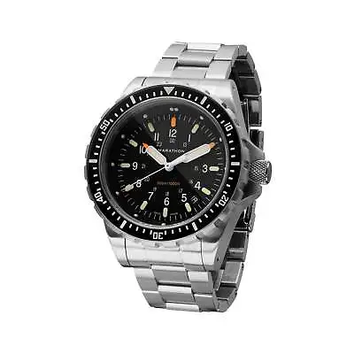 Marathon JSAR Military Issue Diver Watch W/ Steel Bracelet! New In Box! • $1599.95