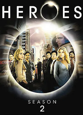 HEROES Complete Season 2 DVD 2008 4-Disc Set New Factory Sealed • $10.99