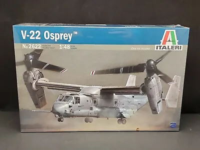 $54.99 • Buy Italeri V-22 Osprey Tiltrotor Aircraft 1:48 Scale Plastic Model Kit 2622 NIB