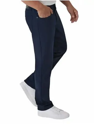 Men's IZOD Liberty Comfort Stretch Ultra Flex Knit Denim Jeans Blue Choose Size • $22.88