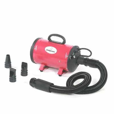 £109.99 • Buy Pedigroom Dog Blaster Pet Dryer Grooming Hair Hairdryer Heater Wash Dry Red