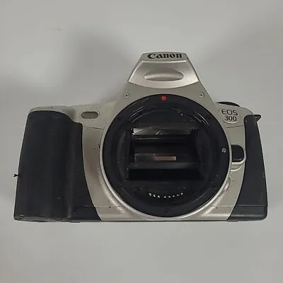 Canon EOS 300 35mm SLR Film Camera Body Only Tested Working • £17.66