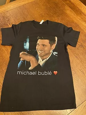 Michael Bublé Tour 2019 Ladies Fit Shirt Sz M • £47.25