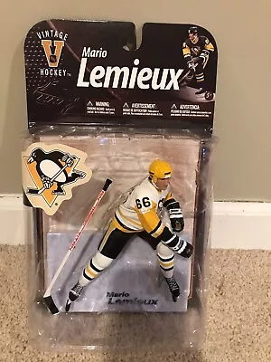 Mario Lemieux Penguins White Jersey Vintage Mcfarlane • $69.99