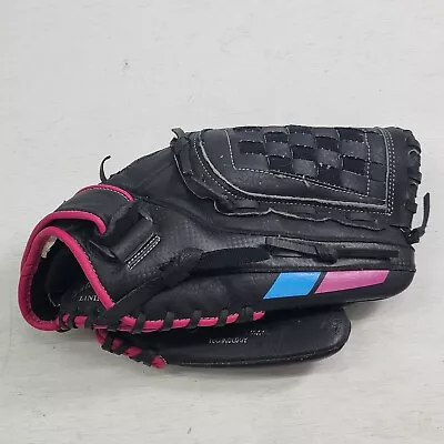 Mizuno Finch 11.5” Right Hand Throw Fast Pitch Softball Glove Blk Pink GRP1155F2 • $38.66