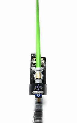 £49.99 • Buy Disney Parks Star Wars Green Extendable Jedi Training Academy Lightsaber NEW 🌟
