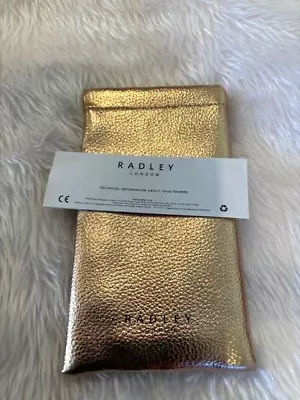 New - Radley London Rose Gold Glasses / Sunglasses Pouch - Proceeds To Charity • £5.99