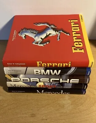 Lot Of 5 Automobile Photography Books By Lehbrink & Schlegelmilch - Flexibound • $39.99