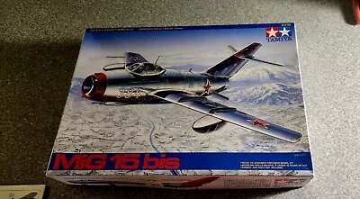 Tamiya MiG 15 Bis 1/48 Scale Plastic Model Kit MPN 61043 Open Box • $20