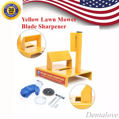 Lawn Mower Blade Sharpener Corrosion Proof Without Grinder Motor • $46.06