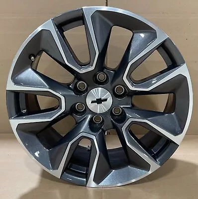 Set Of Four OEM Takeoff '00-'24 Chevrolet Silverado RST 20  Grey Machined Rims • $995