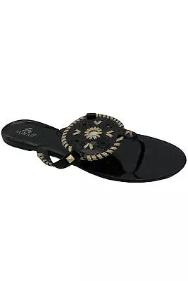 Nomad Jelly Sandals Jujube Black • $19.99