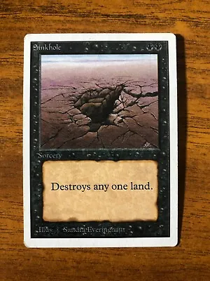 Sinkhole - MTG - Common • $31.11