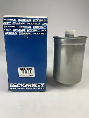 043-0819 Beck Arnley New Fuel Filter Gas For VW Volkswagen Jetta Passat Golf 9-3 • $28.70