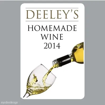 Personalised Homemade Wine Making Bottle Labels Stickers Home Brew Xmas - N335 • £3.34