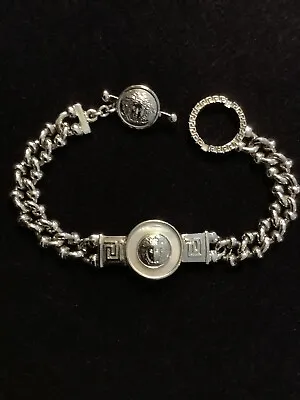 Rare GIANNI VERSACE Medusa Chain Bracelet • $350