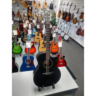 Martin OMCXAE Guitar - Black • $599