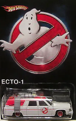 Hot Wheels CUSTOM ECTO-1  Ghostbusters  Real Riders Limited Edition 1/25 Made • £46.25