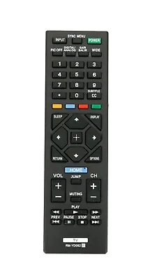 RM-YD092 Remote Replace For Sony KDL-32R421A KDL-40R380B KDL-48R470B KDL-46R450A • $6.77