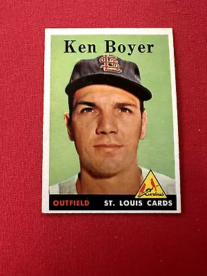 1958 Topps #350 Ken Boyer EXMT • $0.99