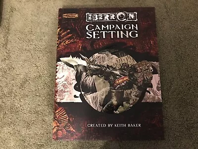 Eberron : Campaign Setting Near Mint D20 TSR AD&D D&D 3.5 • $79.95