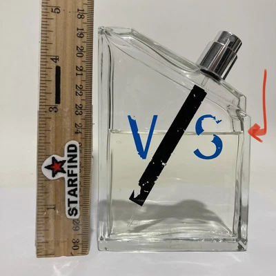 $48.99 • Buy V/S VERSUS Versace Eau De Toilette READ EDT Men Spray 3.4 Oz 100mL USED SEE⭐️