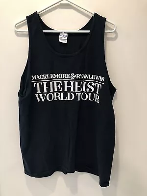 2012 Mens Large Macklemore Ryan Lewis The Heist World Tour Tank T-Shirt Concert • $19.99