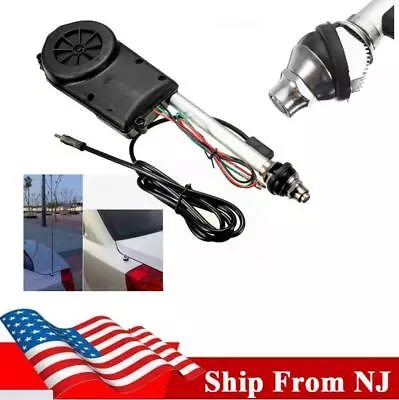 12V Car Signal Electric Antenna Power Aerial Radio Automatic Booster Telescopic • $36.65