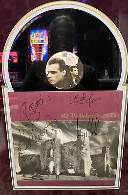 U2 The Unforgettable Fire Signed Album From All 4 Band Members • $1000