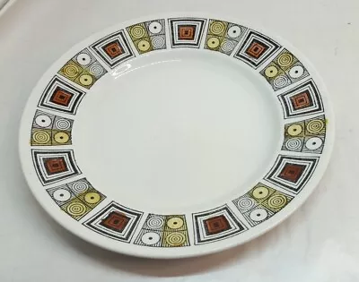 17cm Broadhurst Ironstone Rushtone Kathie Winkle Side Plate Vintage Crazed Glaze • £2.79