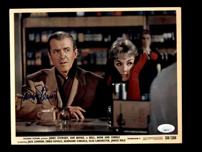 James Jimmy Stewart JSA Coa Signed 8x10 Photo Original Bell Book And Candle Aut • $145