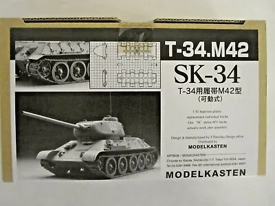 Modelkasten - T-34.M42 SK-34 1/35 Scale Movable Replacement Tracks SK-34 3000 • $55.95