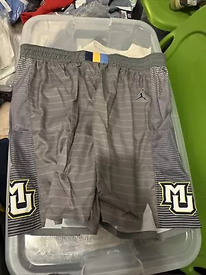 Marquette University Basketball Game Shorts Nike Jordan Size 46 • $85