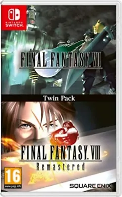 $55 • Buy Final Fantasy 7 & 8 Remastered Nintendo Switch Brand New 