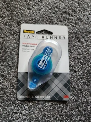 £6.84 • Buy Scotch Tape Runner Double-Sided, 0.31  X 49FT