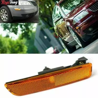 Fits 2001-2005 VW Passat B5.5 Right Front Bumper Side Marker Lights Amber P1 • $11.61