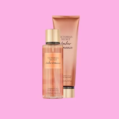 Victoria’s Secret AMBER ROMANCE Mist + Lotion 250ml FREE SHIPPING • $22.79