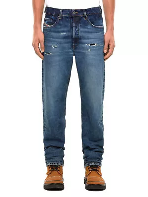 £159.90 • Buy Diesel - Mens Relaxed Loose Straight Fit Jeans Black - D-Macs 0079P