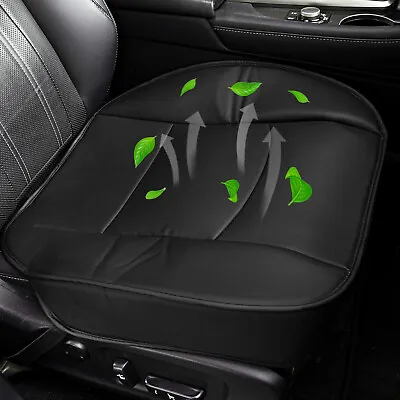 Car Front Seat Cushion Cover Breathable Surround Covers Chair Pad Mat PU Leather • $21.89