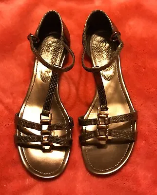 Enzo Angiolini Sandal Rose Gold SZ 7 1/2 M Used No Box PLS READ DESCRIPTION! • $15