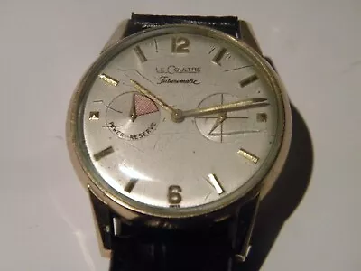Vintage Le Coultre Futurematic 17 Jewel Wristwatch • $99.99