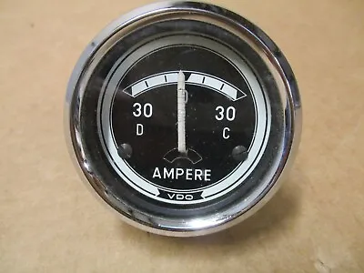 Vintage VDO Amp Gauge   Ampere Meter 2   Auto Motorcycle  Rare VW Unique • $135.15