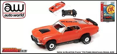 AW '70 Ford Mustang Boss 429 Release 1 ThunderJet SC 377 Also Fits AW AFX • $27.95