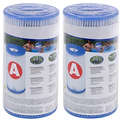 Intex Blue Type A Replacement Filter Cartridge Swimming Pool Pump Easy Set Up • £7.99