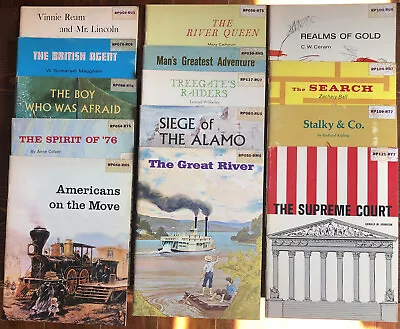 SRA Pilot Library Lot Of 14 Books 1962 Bundle Vintage Reading Homeschool • $200
