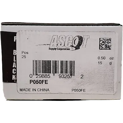 Perfect Equipment P050FE Coated Steel Wheel Weight 0.50 Oz - Box Of 25 • $11.91