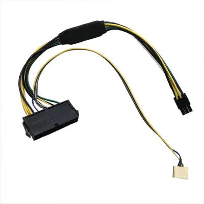 30cm Power Cable  For HP Elite 8100 8200 8300 800 G1 18AWG 24-pin To 6-pin AU • $13.79