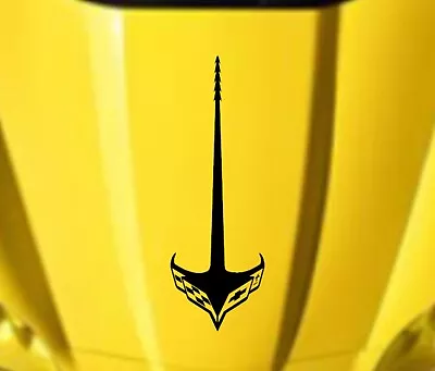 STINGRAY Hood NEW Design Vinyl Decal Racing Stripes 3 Sizes (Fits CORVETTE C6) • $40.45